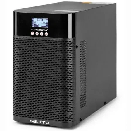 Salicru SLC-3000-TWIN PRO2 - SAI/UPS Online Doble Conversión, 3000 VA/2700W, Factor de Potencia 0.9, Formato Torre, LCD, USB, SNMP, ECO-mode, 4 Salidas AC Schuko/IEC Salicru SLC-3000-TWIN PRO2 - SAI/UPS Online Doble Conversión, 3000 VA/2700W, Factor de Potencia 0.9, Formato Torre, LCD, USB, SNMP, ECO-mode, 4 Salidas AC Schuko/IEC